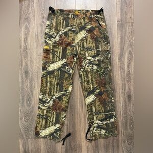 Whitewater camo soldier hunting pant bottoms size XL adjustable waist cargo